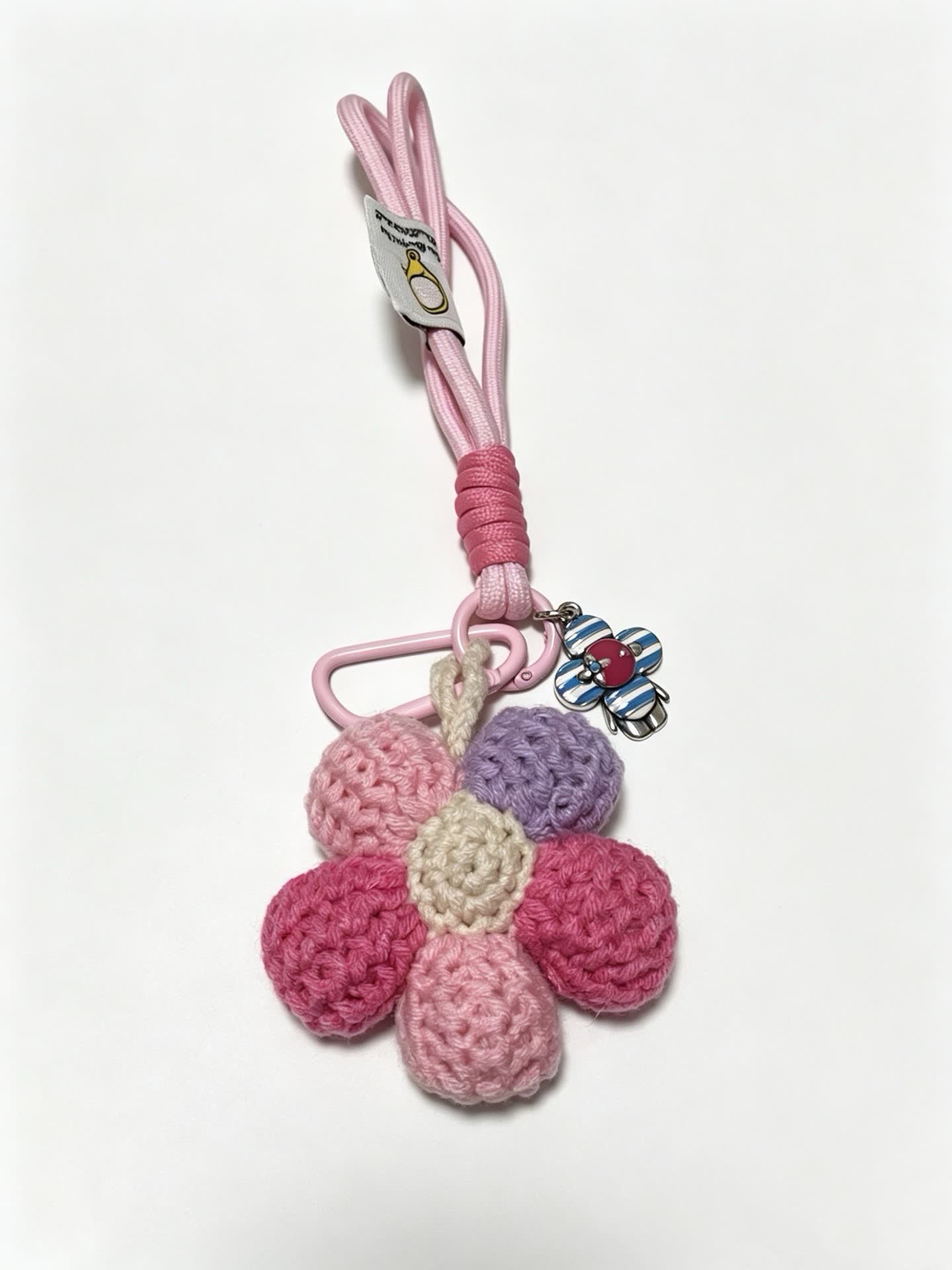 Louis Vuitton Handmade Crochet Flower Keychain Louis Vuitton Handmade Crochet Flower Keychain